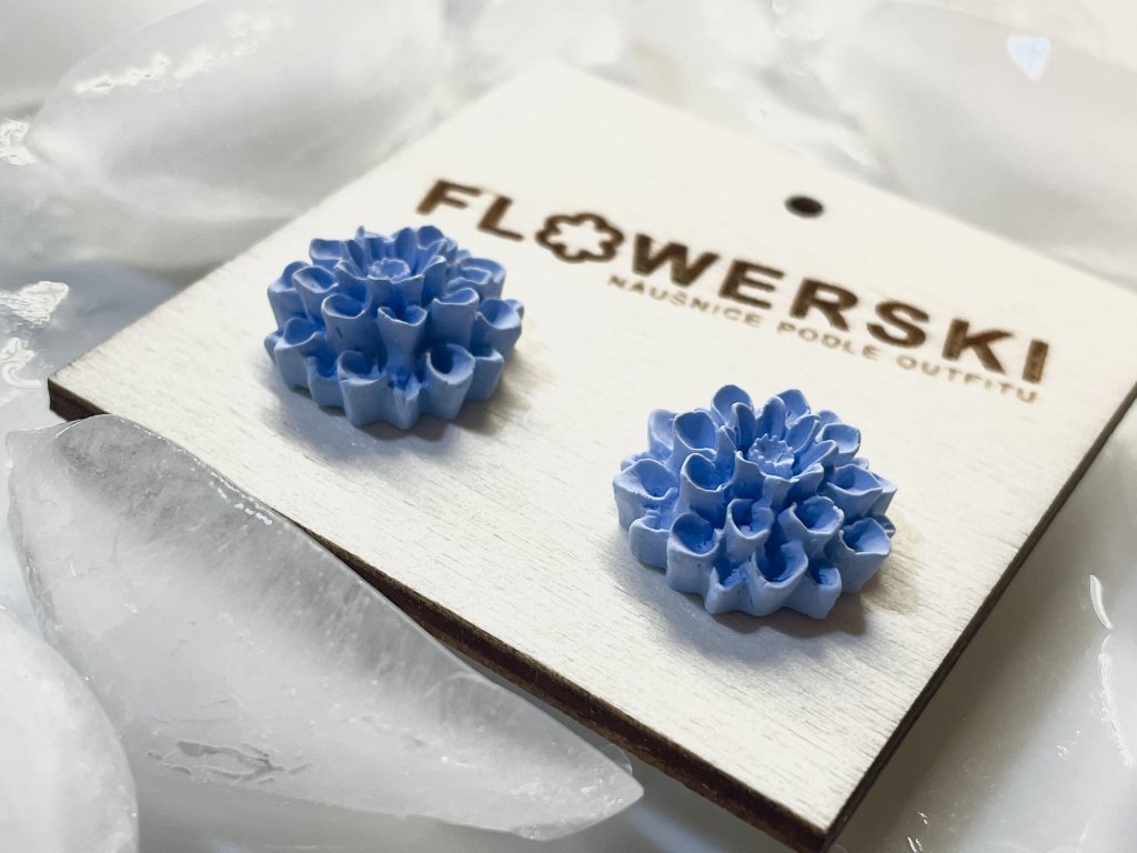 Náušnice Flowerski Plzeň | Le Fleur Design